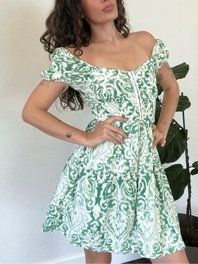 house of harlow green and white dress 1960 | Dresses | House Of Harlow 96 Dark Vegan Leather LIZNEW